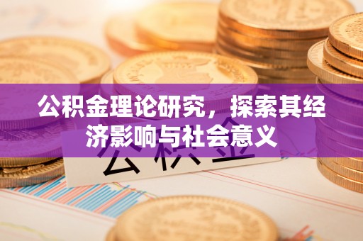 桃源公积金理论研究，探索其经济影响与社会意义