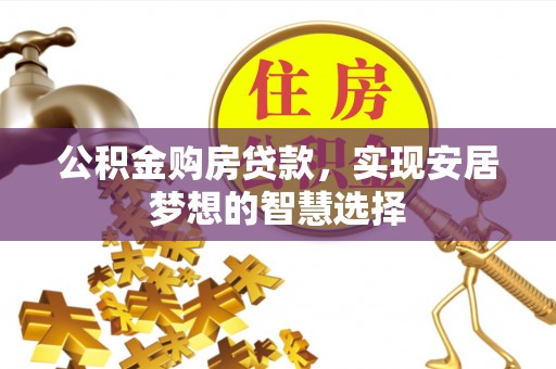 桃源公积金购房贷款，实现安居梦想的智慧选择