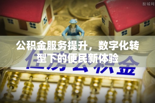 桃源公积金服务提升，数字化转型下的便民新体验