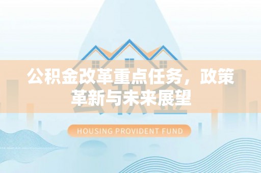 桃源公积金改革重点任务，政策革新与未来展望