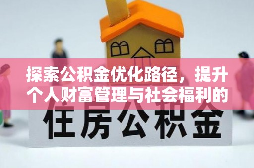 桃源探索公积金优化路径，提升个人财富管理与社会福利的新方向