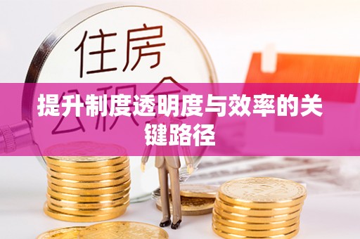 桃源提升制度透明度与效率的关键路径