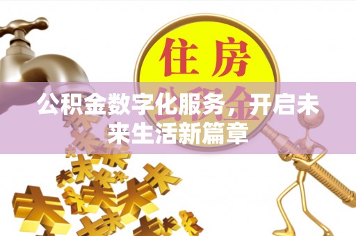 桃源公积金数字化服务，开启未来生活新篇章