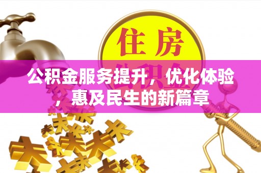 桃源公积金服务提升，优化体验，惠及民生的新篇章